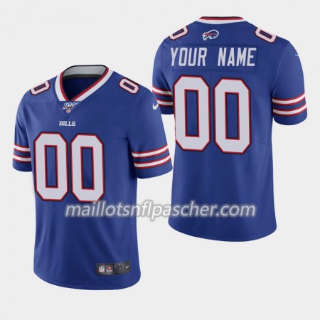 Maillot Buffalo Bills Custom Nike Royal 100th - Homme